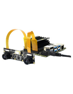 Módulo de Cámara Binocular Waveshare IMX219 8MP para Raspberry Pi