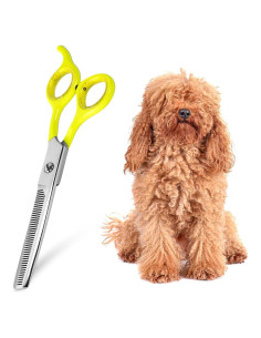 Tijeras de adelgazamiento para perros Laazar - Acero inoxidable 7.62 cm