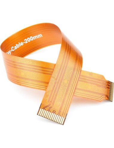 Cable DSI FPC 200mm Waveshare para Raspberry Pi 5 22 a 15 pines