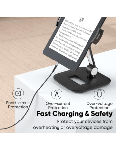 Cable Micro USB FEMORO 1 Pie Paquete de 2 Carga 12W 2