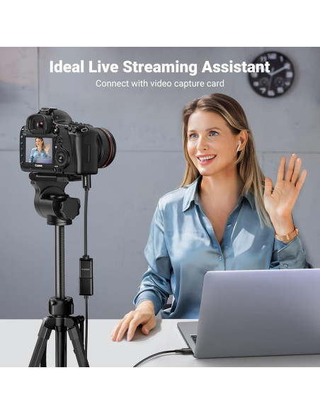 Adaptador Micro HDMI a HDMI UGREEN 4K 60Hz 20cm Alta Velocidad