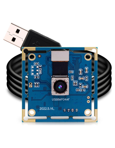 Cámara USB ELP 8MP Autofocus 4K para PC y Raspberry Pi