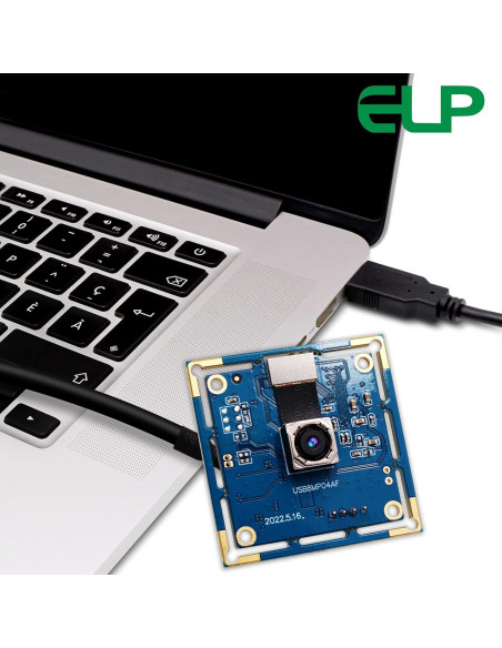 Cámara USB ELP 8MP Autofocus 4K para PC y Raspberry Pi