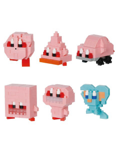 Nanoblock Kirby - Juego de Construcción Completo 6 Personajes