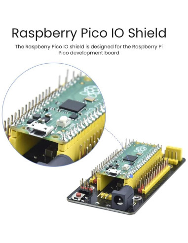 KEYESTUDIO Shield de Expansión para Raspberry Pi Pico - 6.5-12V