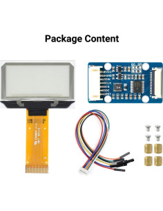Pantalla OLED Transparente 1.51" Waveshare 128x64 SPI/I2C 2