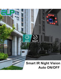 Cámara Webcam ELP 1080P Gran Angular 170 LED IR para PC 2