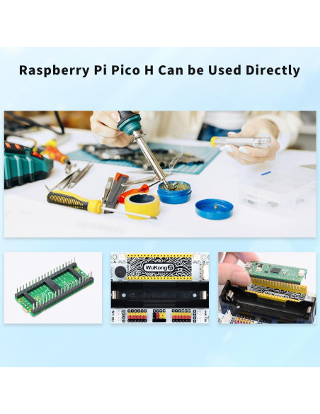 Adaptador de Placa de Expansión Wukong 2040 para Raspberry Pi Pico