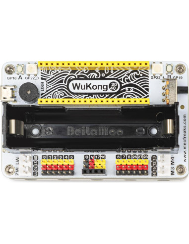 Adaptador de Placa de Expansión Wukong 2040 para Raspberry Pi Pico