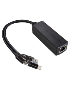 Divisor PoE Gigabit UCTRONICS 5V 3A 2-en-1 USB C/Micro USB