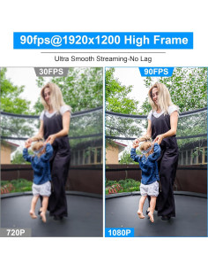 Módulo de Cámara USB ELP 1080P Gran Angular 2.1mm 90fps 2