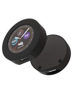 Placa MCU RP2040 Waveshare con LCD 1.28" y caja CNC