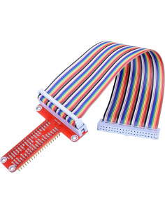 Cable GPIO 40 pines macho a hembra WWZMDiB para Raspberry Pi 2