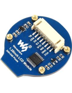 Módulo Pantalla LCD Redonda 1.28" Waveshare 240x240 RGB 2