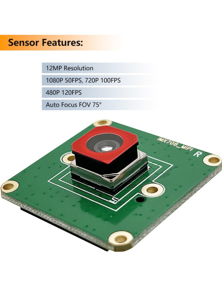 Módulo de cámara MIPI InnoMaker IMX708 12MP para Raspberry Pi