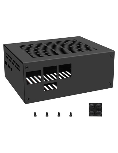 Caja de Metal Geekworm X1100-C1 para Raspberry Pi 5