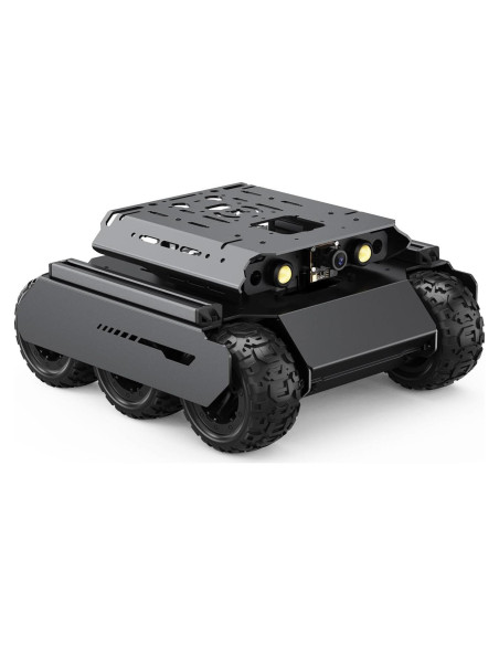 Robot Rover AI Waveshare 6 Ruedas 4WD para Raspberry Pi 5