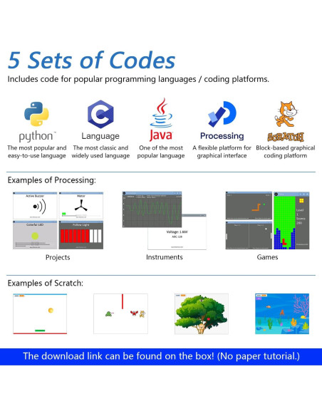 Kit de Inicio Ultrasonido FREENOVE para Raspberry Pi 5/4/3B+