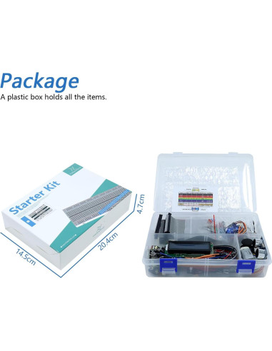 Kit de Inicio Ultrasonido FREENOVE para Raspberry Pi 5/4/3B+