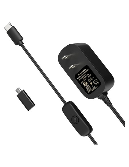 Fuente de Alimentación Miuzei 5V 3A para Raspberry Pi 4B