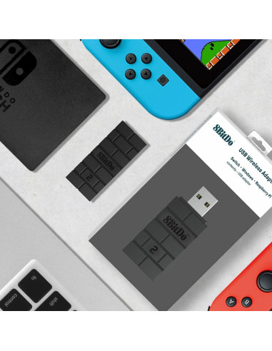 Adaptador USB Inalámbrico 8Bitdo para Controladores Xbox y PS