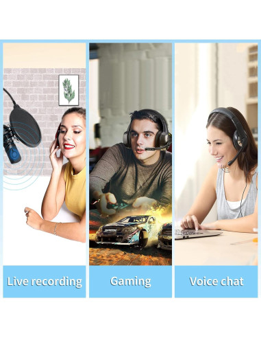 Tarjeta de Sonido USB Externa KiwiBird DAC Estéreo 3.5mm