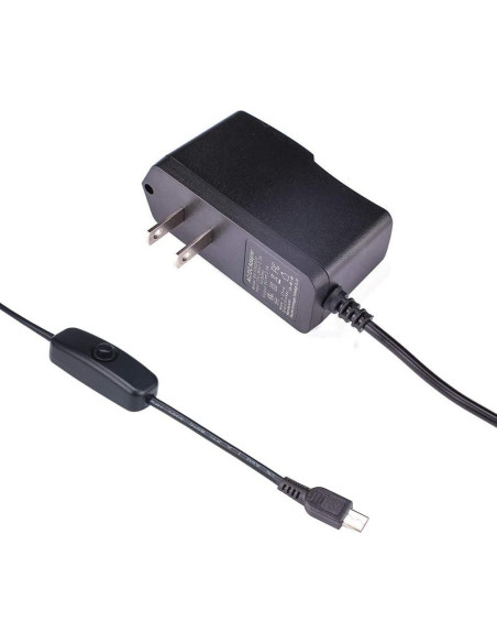 Fuente de Alimentación Micro USB 5V 2.5A para Raspberry Pi