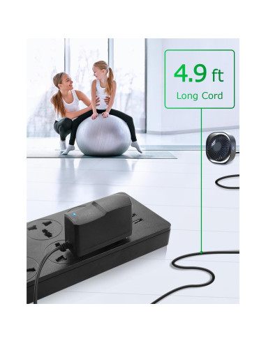 Adaptador AC/DC 5V 1A Arkare con 8 Enchufes DC