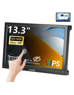Monitor Portátil Táctil 13.3" FHD 1920x1080 IPS con Privacidad