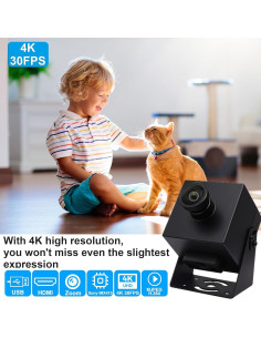 Cámara USB 4K MMlove con Salida HDMI y Zoom Digital 2x 2