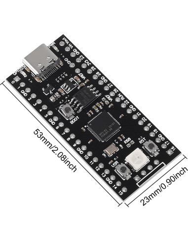 Placa Base Doble Núcleo RP2040 16MB ACEIRMC USB-C
