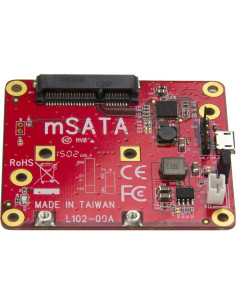 Convertidor USB a mSATA StarTech PIB2MS1 para Raspberry Pi 2