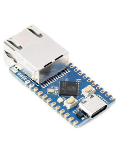 Placa de Desarrollo Waveshare RP2040-ETH con Ethernet