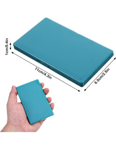 Estuche Magnético para Agujas Piriuuo Verde 11x6.5cm 2