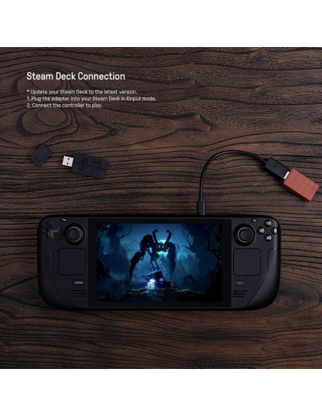 Adaptador Inalámbrico USB 8Bitdo 2 para Xbox, PS5, Switch