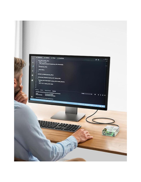 Cable Micro HDMI a USB C 4K KOMGILK 1.83m Alta Velocidad