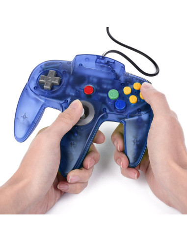 Controladores USB Retro N64 miadore - 2 Paquetes para PC y MAC