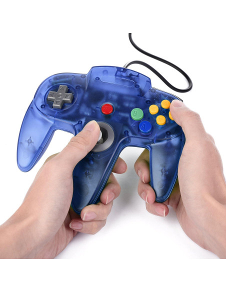 Controladores USB Retro N64 miadore - 2 Paquetes para PC y MAC