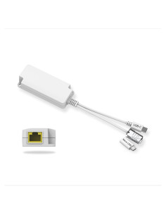 Divisor PoE 5V 2.5A PROCET Adaptador USB-C/Micro USB