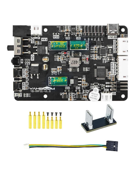 Placa de Expansión Yahboom para Raspberry Pi 5 - Controlador 4WD