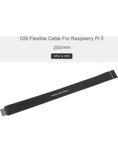 Cable Flexible DSI FPC Waveshare 200mm para Raspberry Pi 5 2