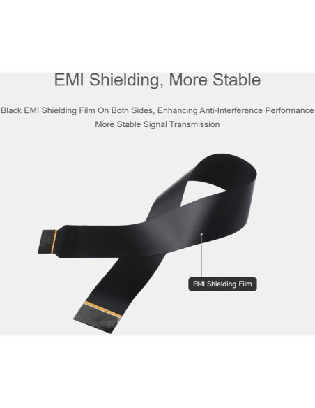 Cable Flexible DSI FPC Waveshare 200mm para Raspberry Pi 5