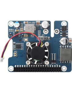 Adaptador PCIe a M.2 Coolwell para Raspberry Pi 5 con PoE 2