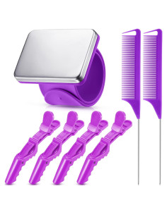 Kit de Herramientas para Trenzado de Cabello Nuenen Morado