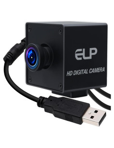Cámara Web ELP 1080P USB con Obturador Global 90fps