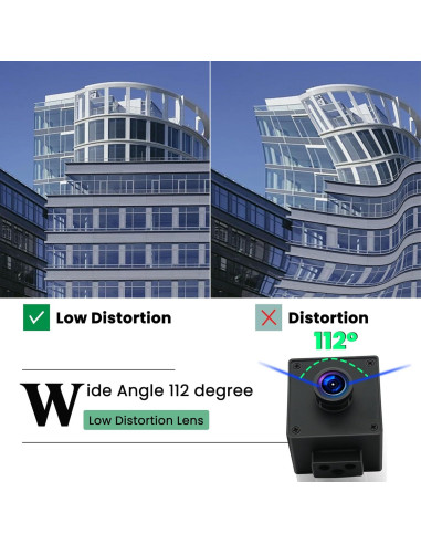 Cámara Web ELP 1080P USB con Obturador Global 90fps