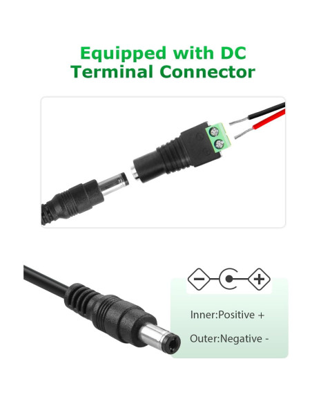 Fuente de Poder AC/DC 24V 1A 24W con Conectores DC - SHEN ZHEN