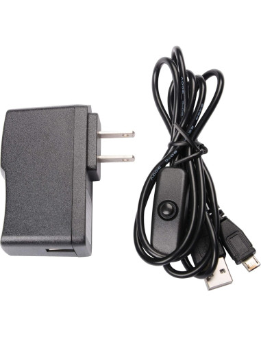 Adaptador Cargador Micro USB 5V 2.5A MUZOCT con Interruptor