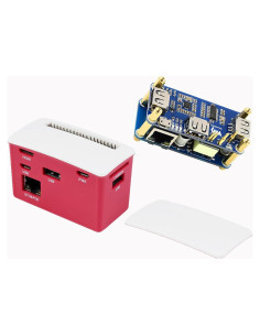 HAT PoE Ethernet USB HUB Waveshare para Raspberry Pi Zero