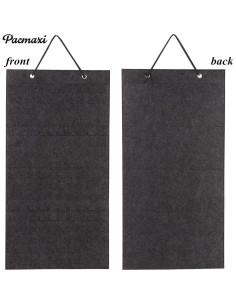 Organizador de Broches Colgante PACMAXI Gris Oscuro 96 Pines 2